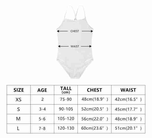 Winter Is Coming Pattern Baby Girls Swimsuits